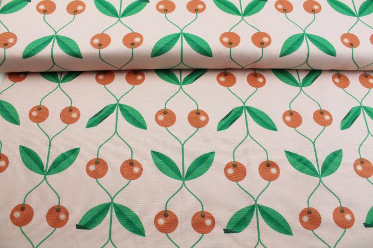 Canvas „Kirschen" rosa Rico Design